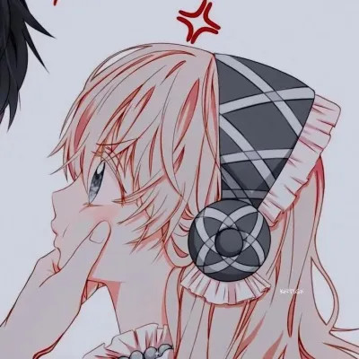无水印情侣头像动漫