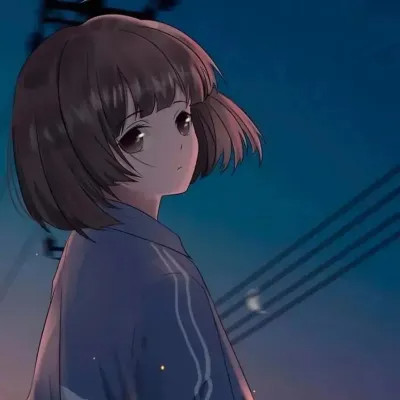 无水印情侣头像动漫