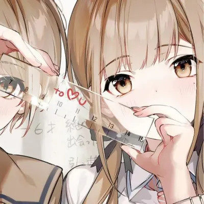优质动漫情头超甜宠溺