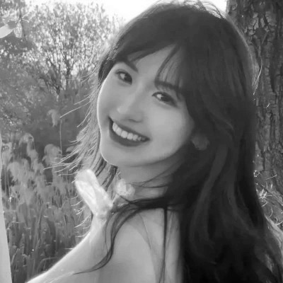 头像图片女黑白系