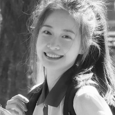 头像图片女黑白系