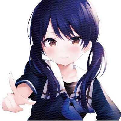 动漫头像小众高清女生