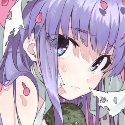 动漫头像小众高清女生
