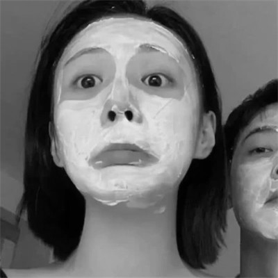 情侣头像氛围感黑白真人