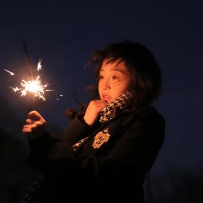 治愈系唯美小清新头像女生