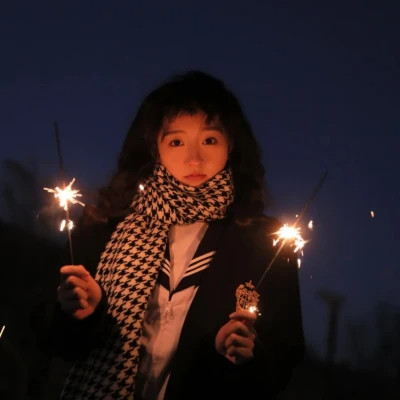 治愈系唯美小清新头像女生