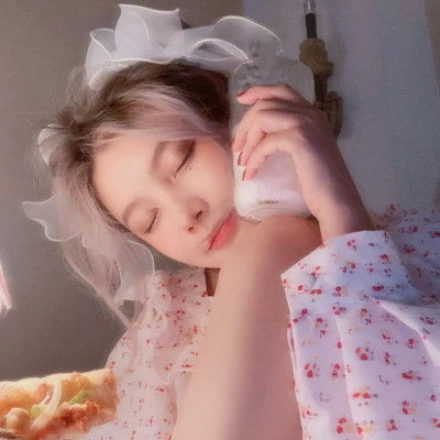 治愈系唯美小清新头像女生