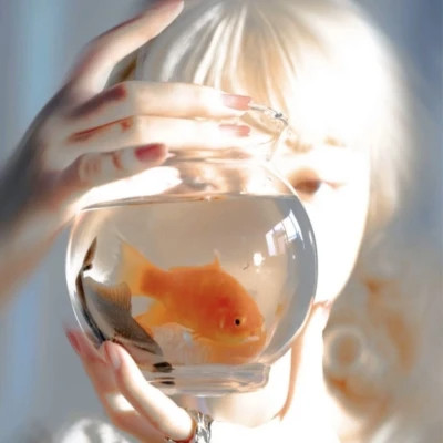 治愈系唯美小清新头像女生