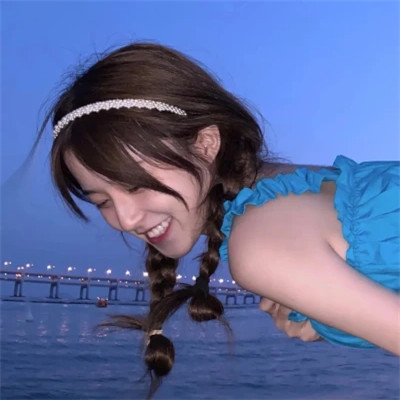 治愈系唯美小清新头像女生