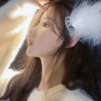 治愈系唯美小清新头像女生