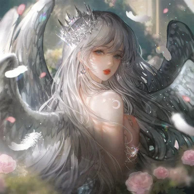 动漫头像女生组团开黑