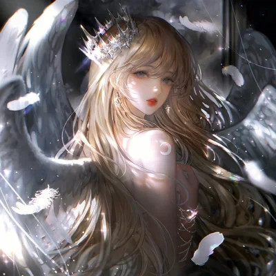 动漫头像女生组团开黑