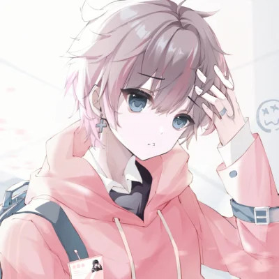 男生组团开黑头像动漫