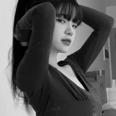 头像女2025高级黑白