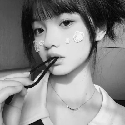 头像女2025高级黑白