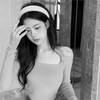 头像女2025高级黑白