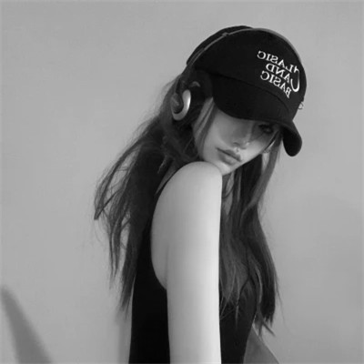 头像女2025高级黑白