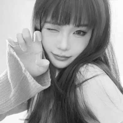 头像女2025高级黑白