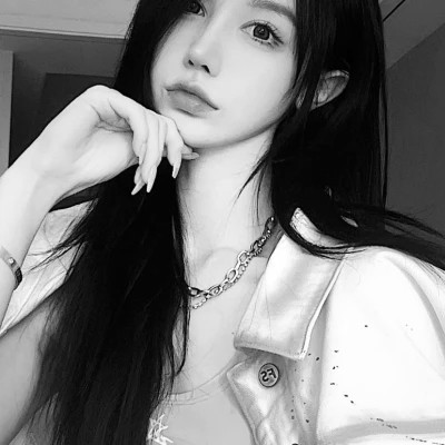 头像女2025高级黑白