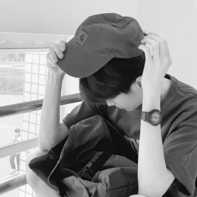 优质男头像高级黑白