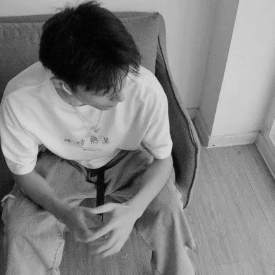 黑白系头像男帅气