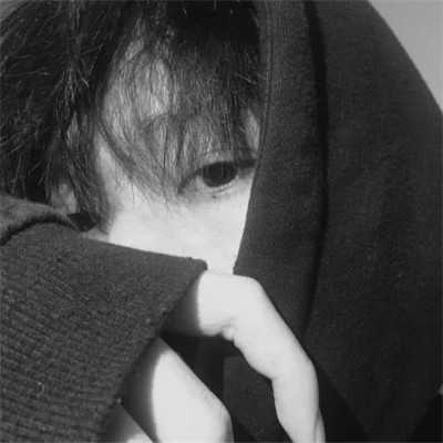 黑白系头像男帅气