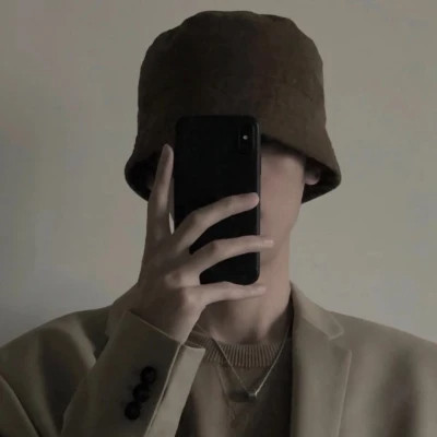 男生帅气冷酷头像