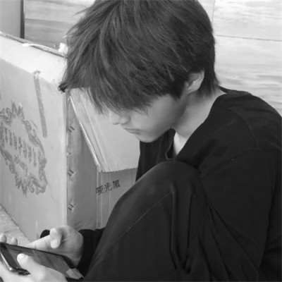 黑白头像 男 霸气 帅气