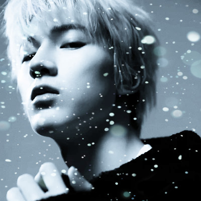 下雪头像男