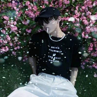 下雪头像男