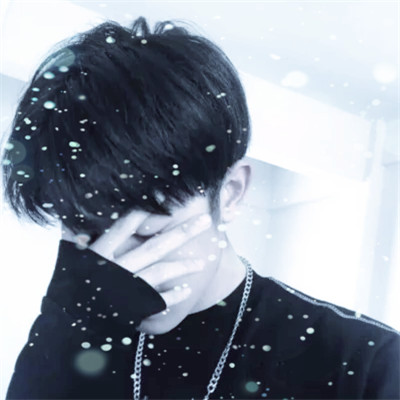下雪头像男