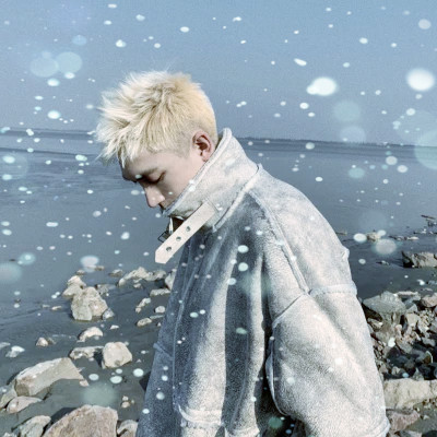 下雪头像男