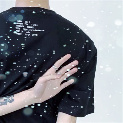 下雪头像男