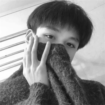 优质黑白男头像