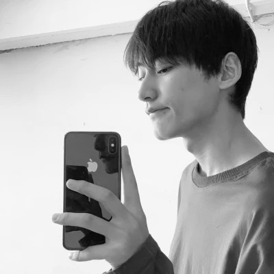 优质黑白男头像