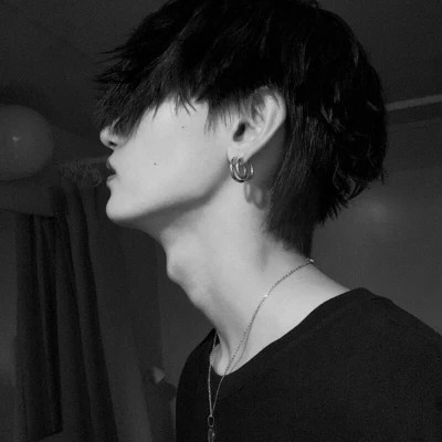 优质黑白男头像