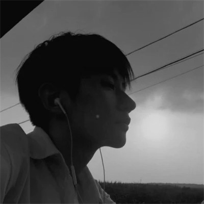 优质黑白男头像