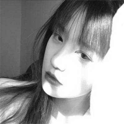 女人黑白头像高冷魅惑