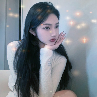 梦幻星空的女生头像
