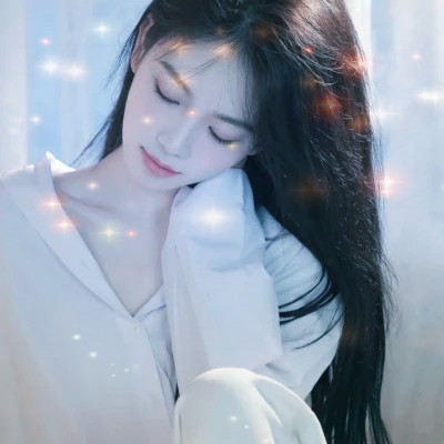 梦幻星空的女生头像