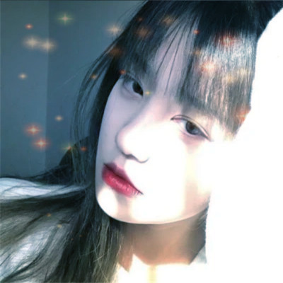 梦幻星空的女生头像