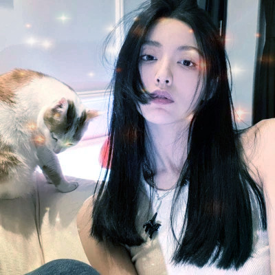 梦幻星空的女生头像