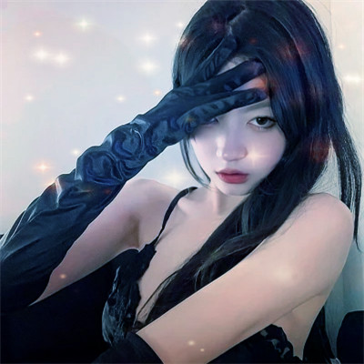 梦幻星空的女生头像