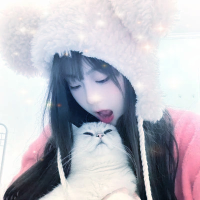 梦幻星空的女生头像