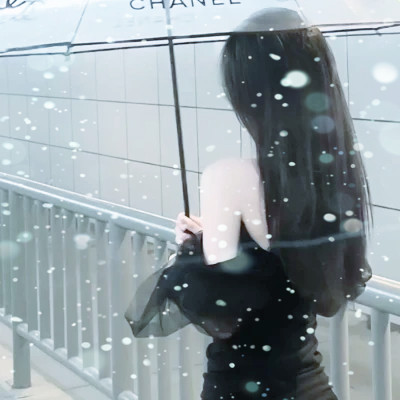 冰雪系少女头像