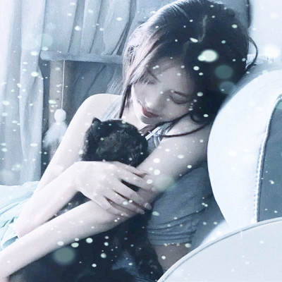 冰雪系少女头像