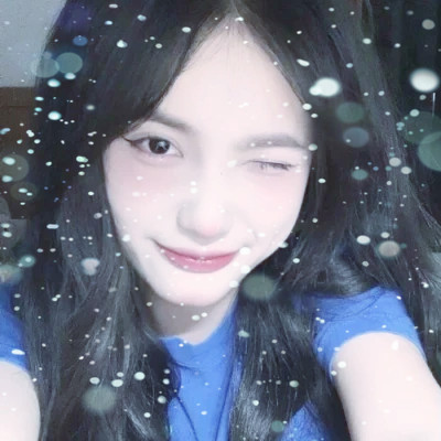 冰雪系少女头像