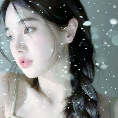 冰雪系少女头像