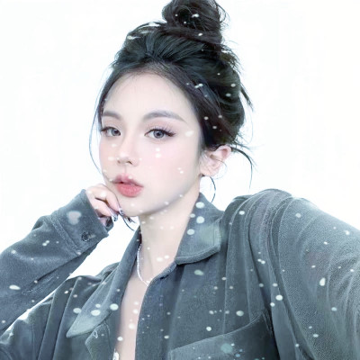 冰雪系少女头像