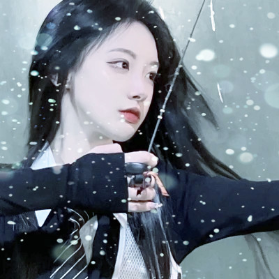 冰雪系少女头像